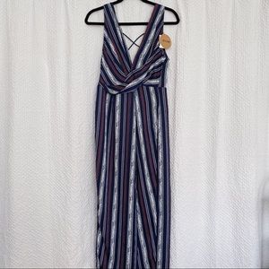 Jumpsuit - Romper with overskirt - L